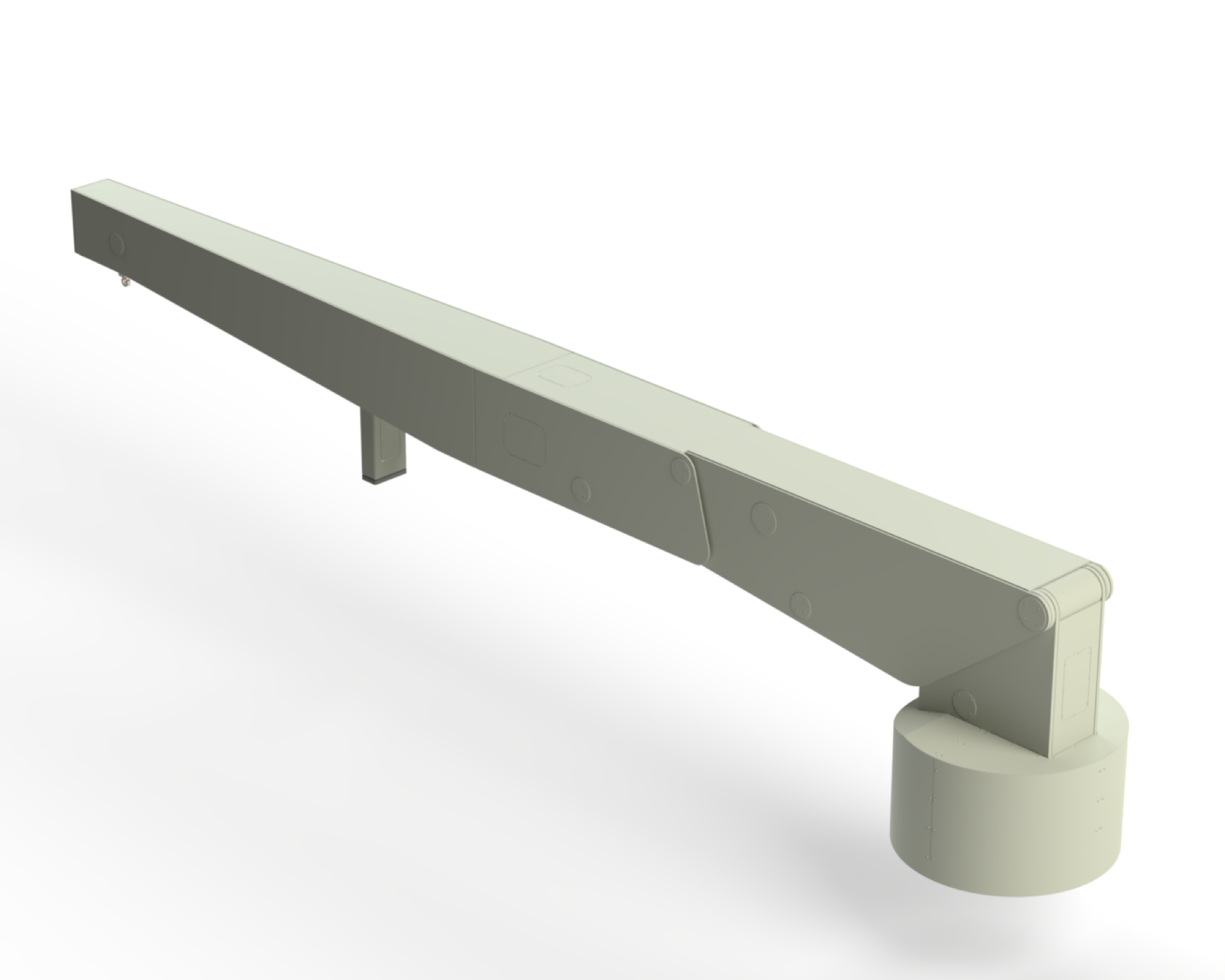 Tender Boot Kran (Man Riding/ Bemannter Aufsatz)