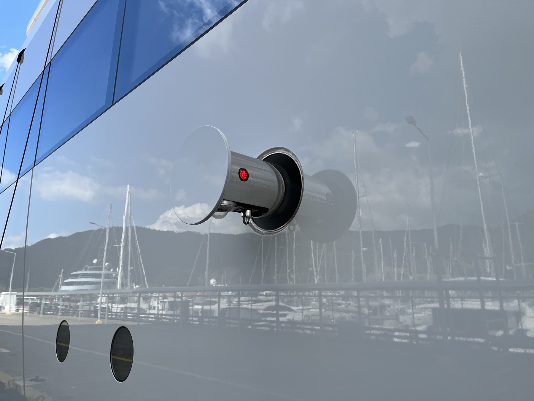 Bootsausleger Einstufig