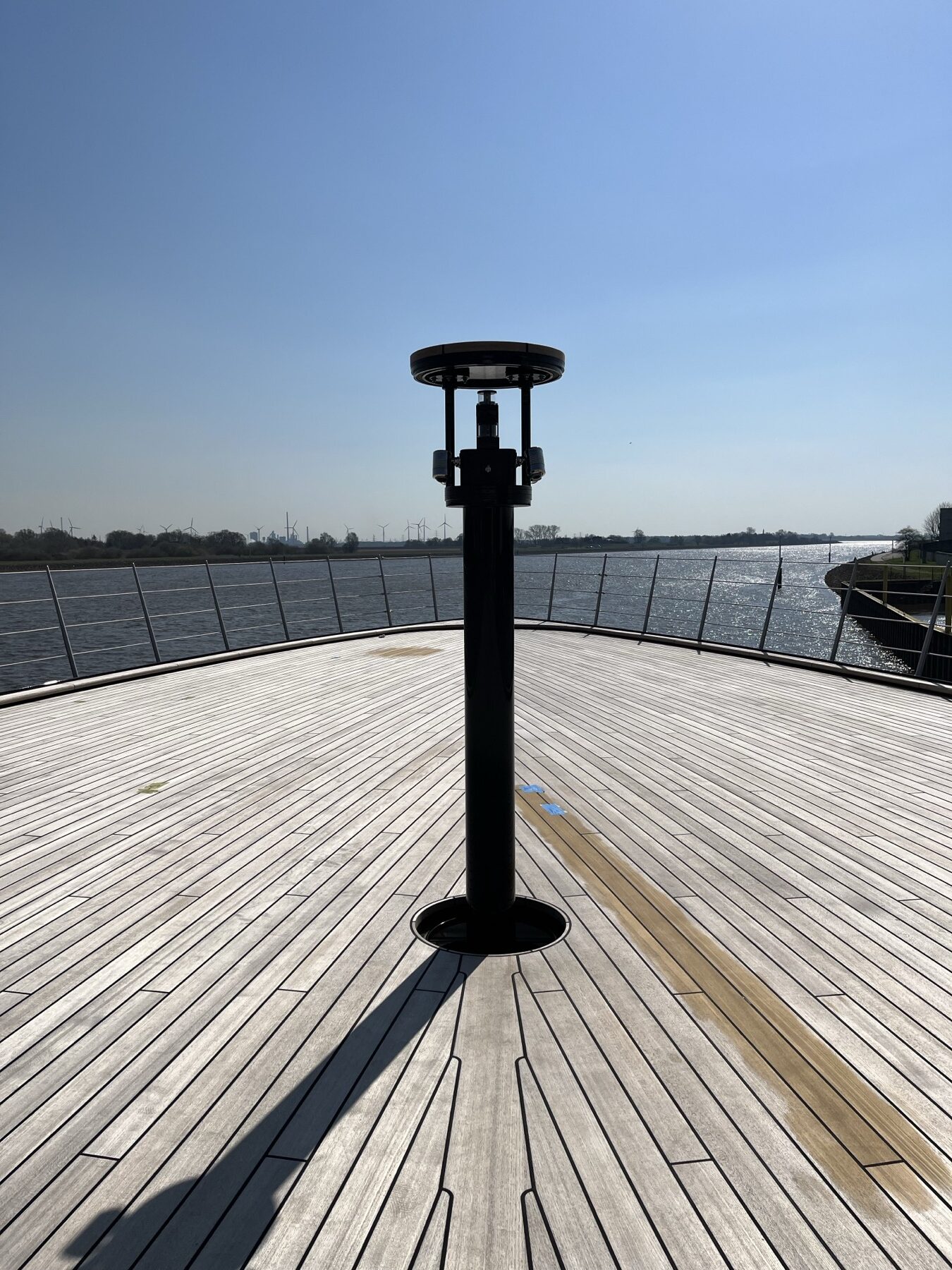 Teleskop-Lichtmast Einstufig